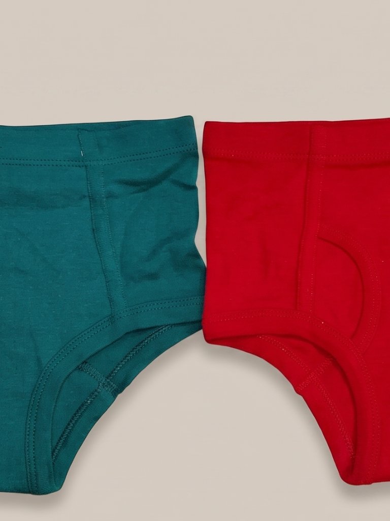 Nwt Toddler Boys Solid Cotton Briefs Underwear Lot Set 6xs — image 3 of 5